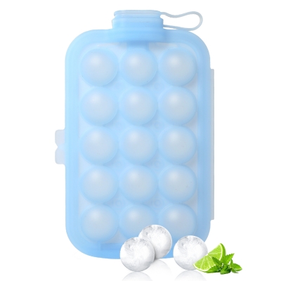 15 scoop round ice tray